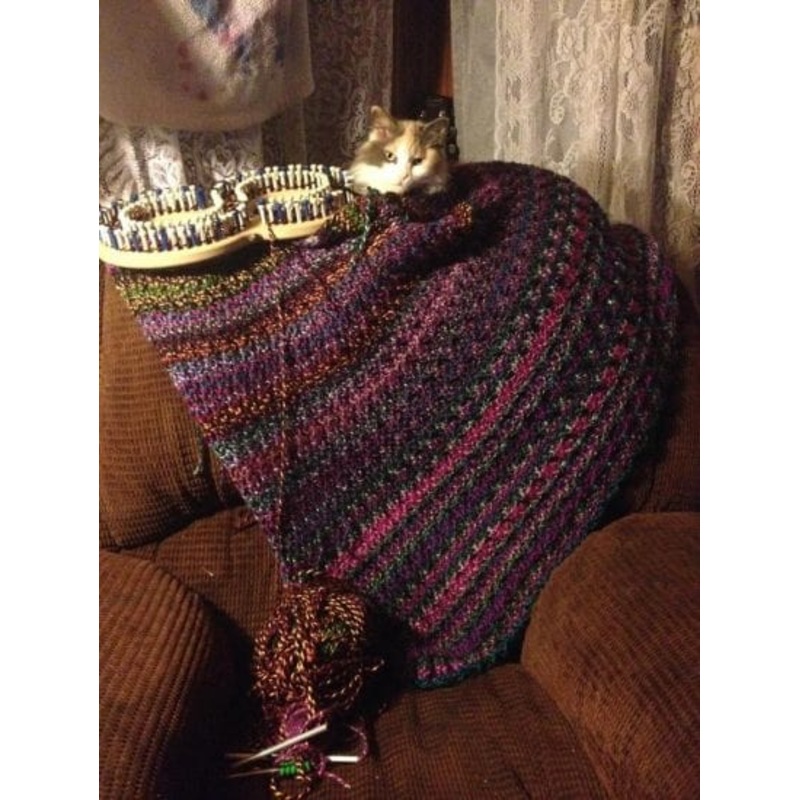 ePattern: Inverted Rib Stitch Afghan - Discover Fashion & Craft ...